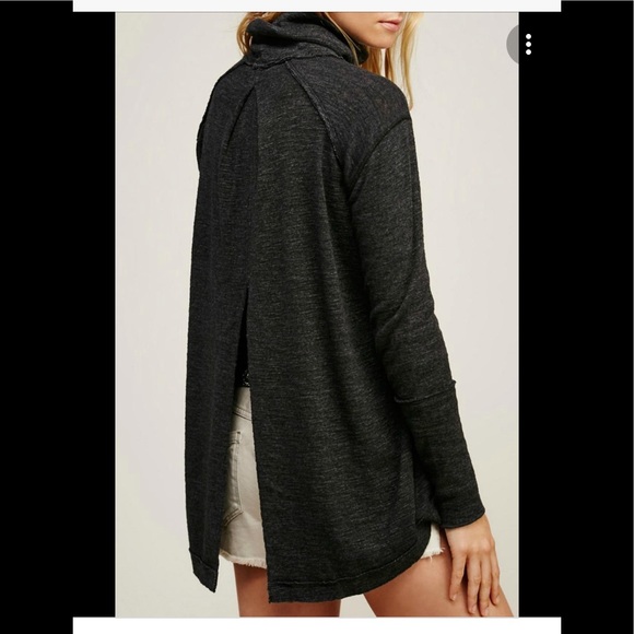 🍀🌸 FP We the Free Charcoal Grey Sweater 🌸🍀 - Picture 3 of 12